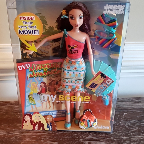 Barbie Other - 💖HPX2💖Rare! New! Barbie My Scene Jammin' In Jamaica Chelsea Doll 2003 Sealed!